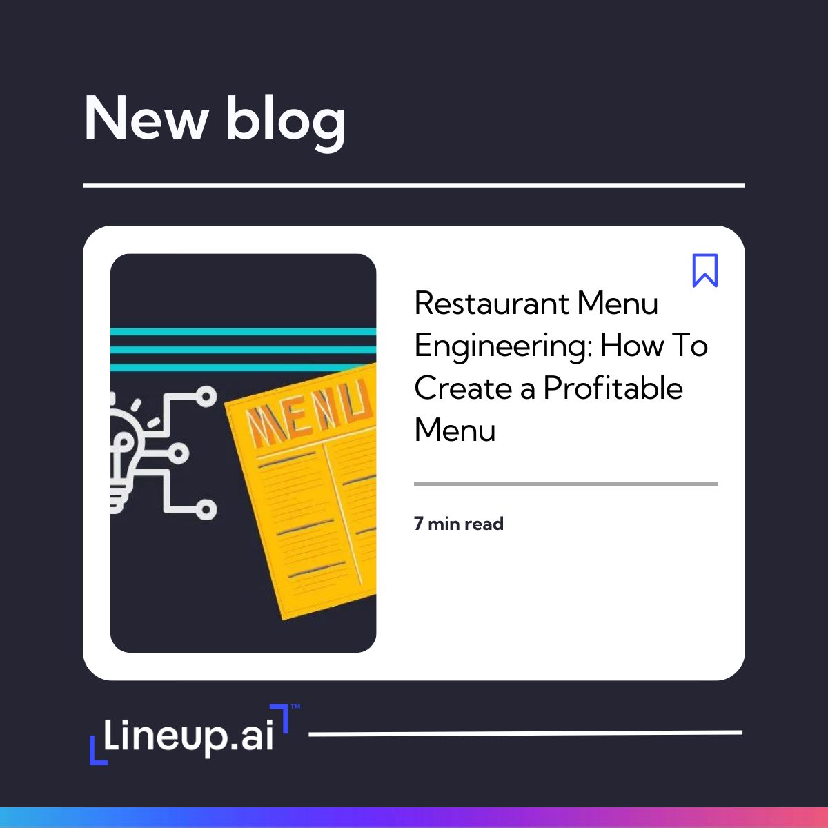 A well-engineered menu helps your patrons make ordering decisions that they'll enjoy the most while also helping your restaurant maximize profits. There's an actual science to it, which we dive into here: buff.ly/3O59I32