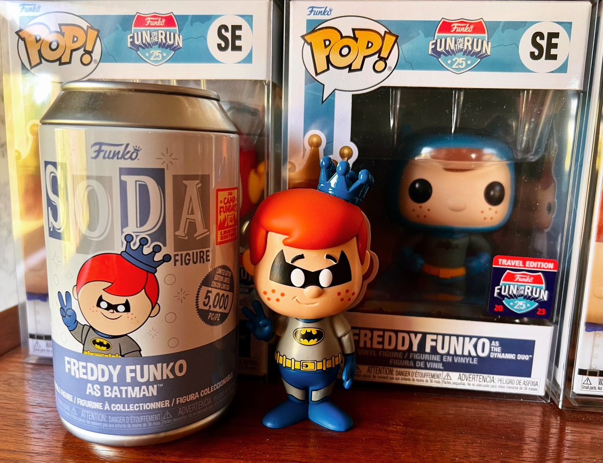 Bonus round has been activated! 30 likes gets an automatic bonus round. I’m sorry my friends. I don’t make the rules. I just follow them. #OneFreddyADay is not limited to Funko Pop’s 🤦‍♂️ We talking about #FreddyFunko The man the myth the legend. We are doing sodas after pops 🍾🍾