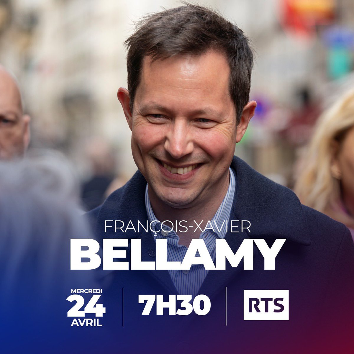 🎙️ Invité ce mercredi 24 avril de la matinale de RTS en direct du Parlement européen.

À suivre à partir de 7h30 sur <a href="/RadioTeleSuisse/">RTS</a>