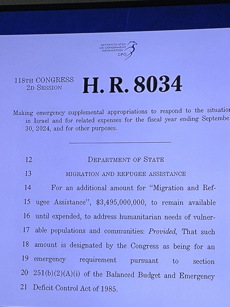 This Is OUR video @speakerJohnson.  I hope it gives you Sleepless nights.  Along with Your ADOPTED #BorderBloodbath.  You own it now Mike.  all Yours with Lower of the purse