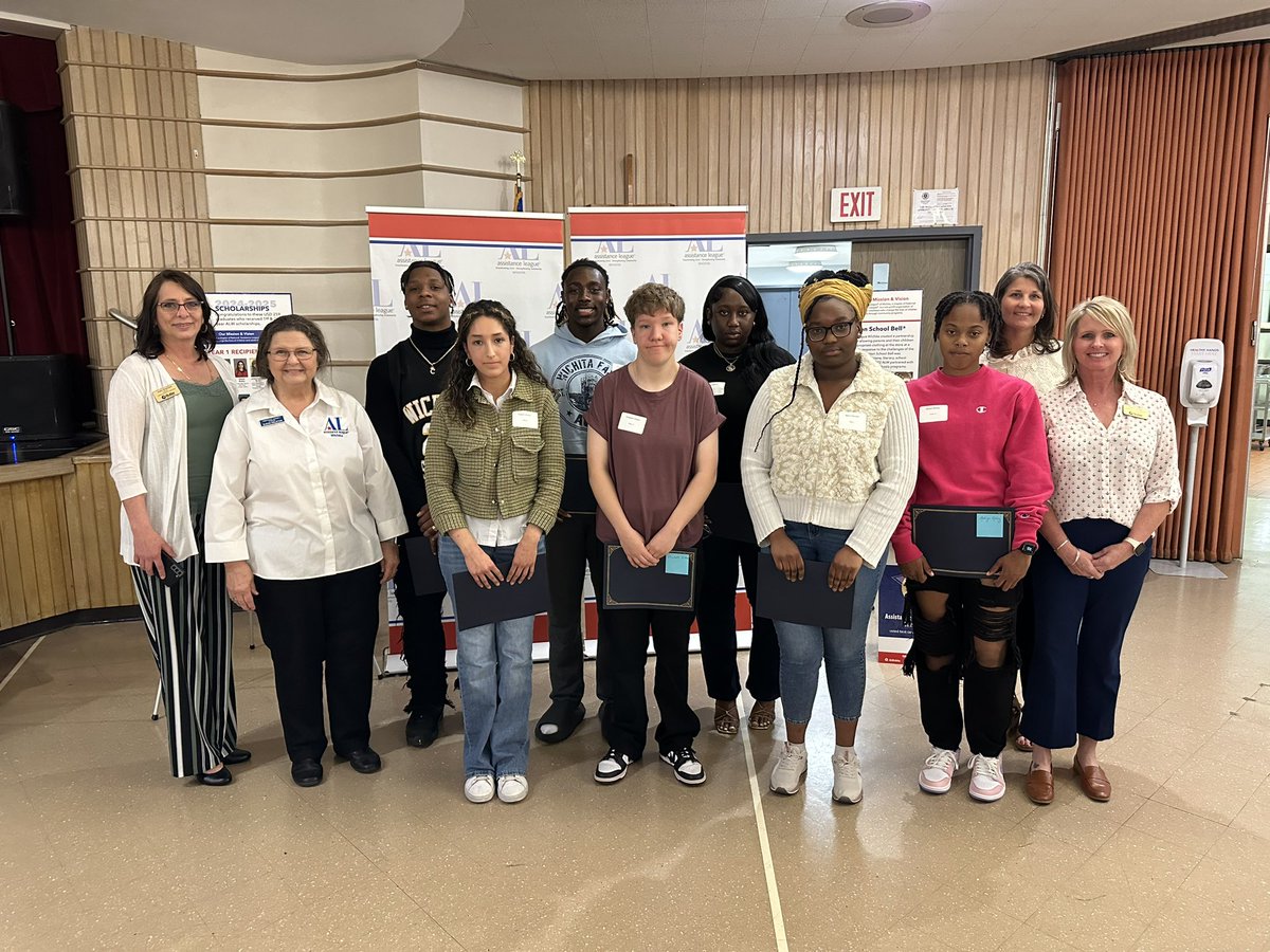 ButlerCC's tweet image. Yesterday, the @WichitaAL Assistance League of Wichita held a luncheon to celebrate 21 Wichita Public Schools (WPS) seniors who have received a scholarship to cover one year of study, books and fees at Butler Community College or WSU Tech.