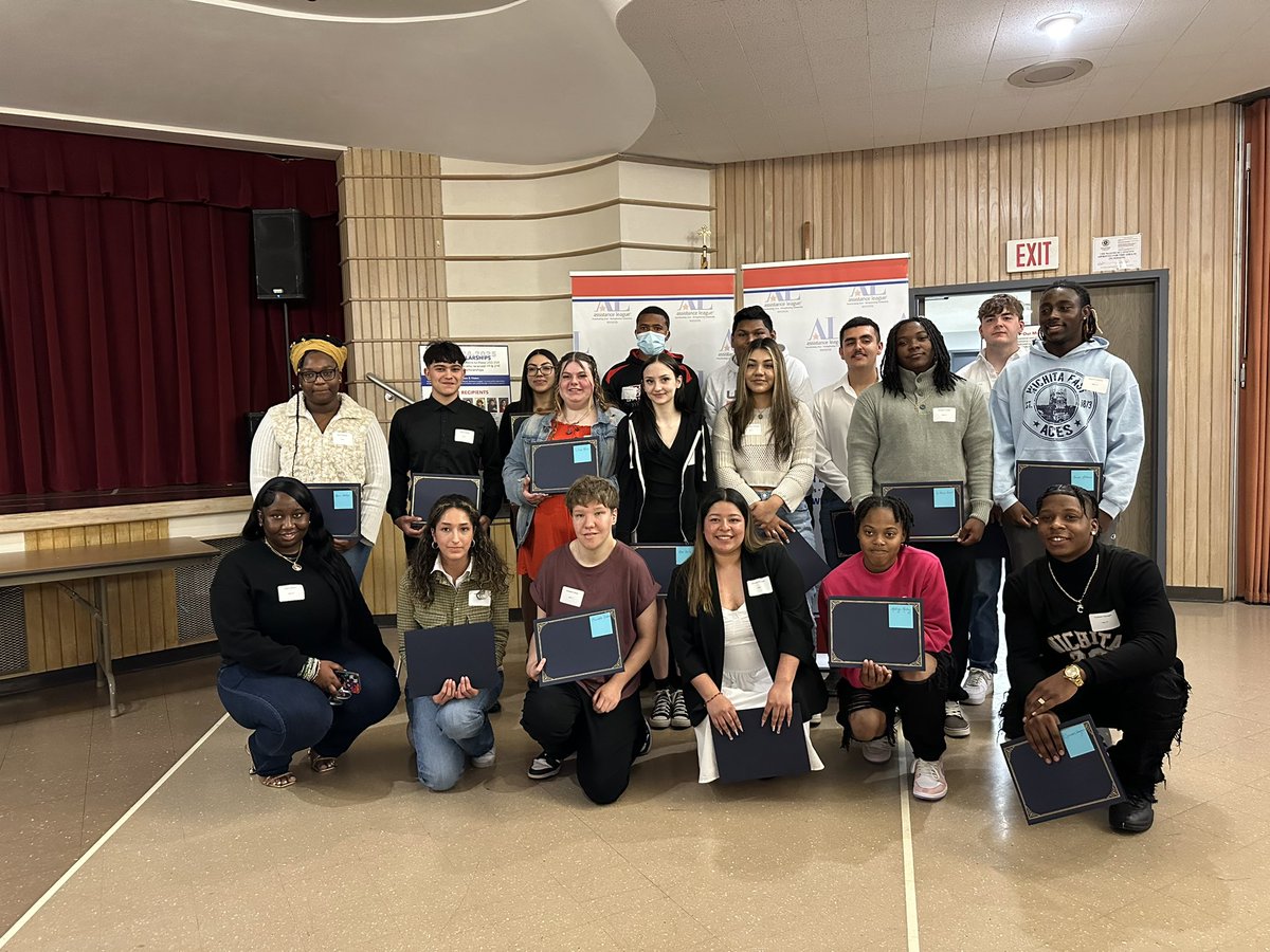 ButlerCC's tweet image. Yesterday, the @WichitaAL Assistance League of Wichita held a luncheon to celebrate 21 Wichita Public Schools (WPS) seniors who have received a scholarship to cover one year of study, books and fees at Butler Community College or WSU Tech.