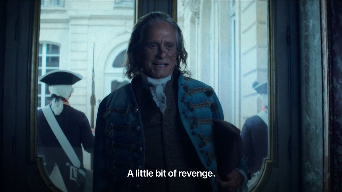 AppleTV's tweet photo. Revenge is the new black.

The first 4 episodes of Franklin are now streaming. https://t.co/xUCU4FNlZF