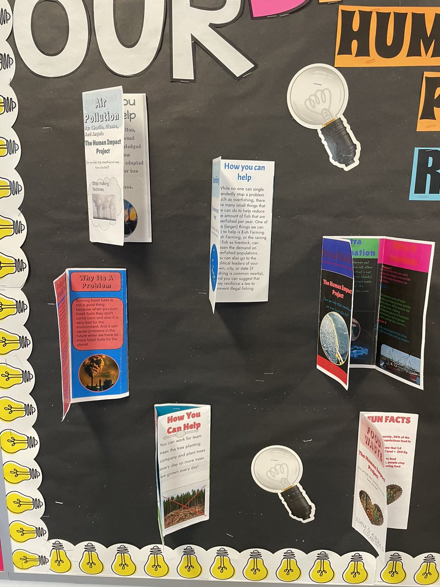 MsCelio's tweet photo. 🌎Come check out how 5th graders are spreading awareness about our impact and how we can be more mindful to our environment! #johnsonpride https://t.co/8hcDoYIPE8