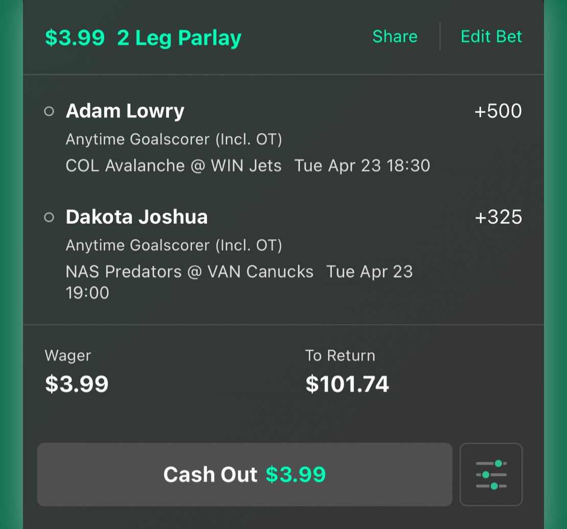 NHL has been great to us lately… let’s keep going🤞Only sprinkling on theses ones Shot block lotto with a couple extra plays, plus we are running back Lowery and Joshua ATG🫡 #NHL #NHLPicks