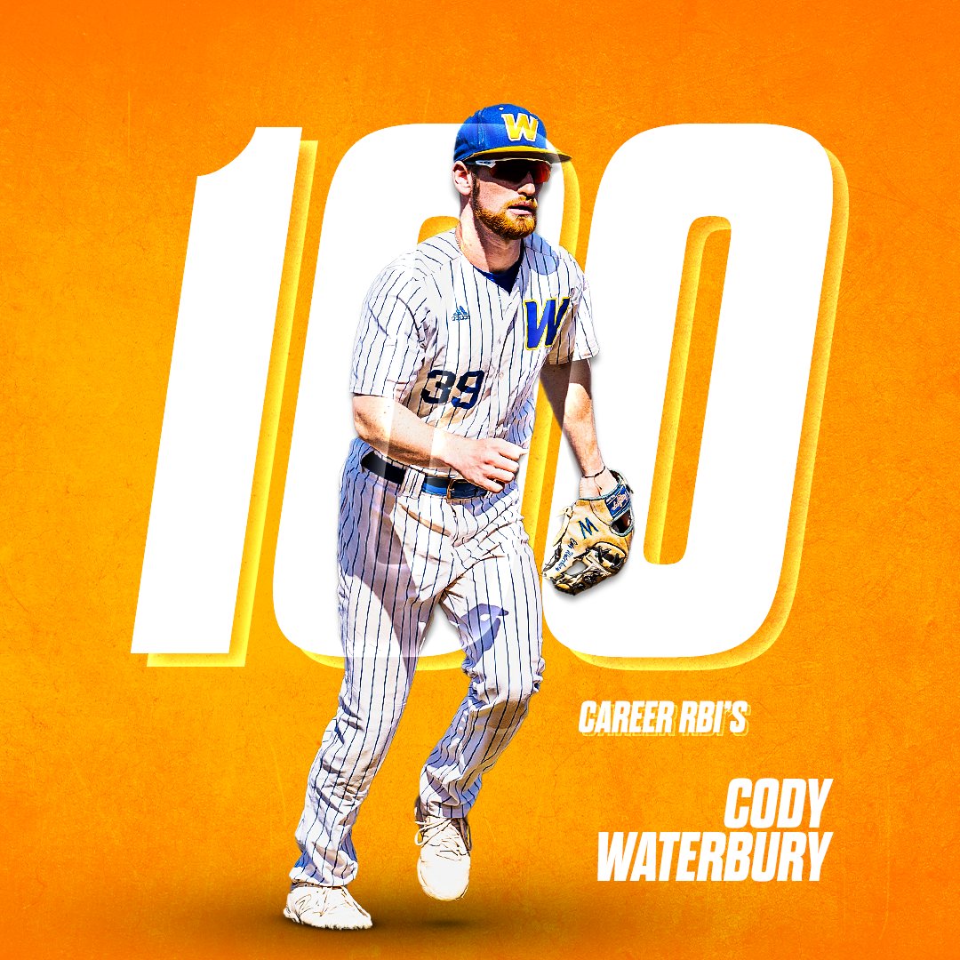 Bears Flying High Today 😎 @WNE_Baseball 13, University of Hartford 5 ➡️ Paul Villecco recorded his 100th career hit ➡️ Cody Waterbury notched his 100th career RBI ➡️ Three Golden Bears recorded 3️⃣ hits in the win #PaintItGold ⚾️