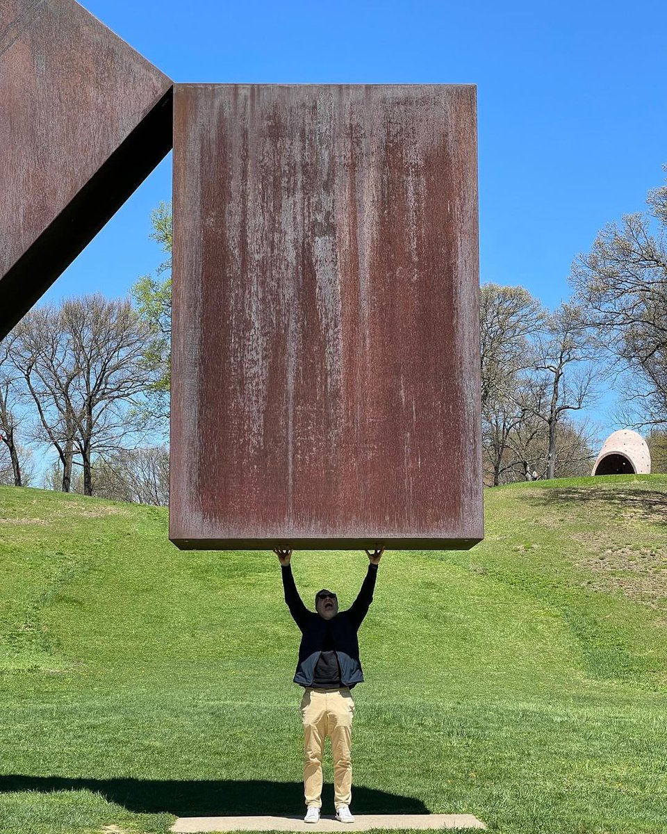 The visit doesn't count unless you've got one of these in your camera roll! Menashe Kadishman, Suspended, 1977 📷 IG/trustgreene