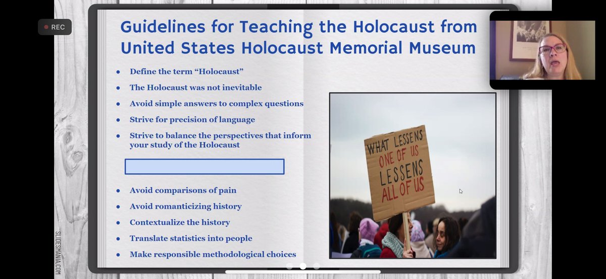 Learning about writing and submitting Holocaust lesson plans for the amazing University of Kentucky Jewish Heritage Fund w/ @kedc_epic Again, the opportunities with @KEDCGrants are endless!