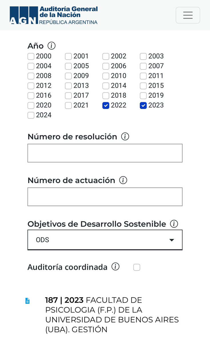 guadavazquez's tweet photo. Para los que repiten como loros “la UBA ya está auditada por la AGN” acá tienen el “exhaustivo control” que le hacen: En los últimos años sólo auditaron los gastos y contrataciones de una sola facultad y de hace 6 años atrás (2018).  #AuditoriasYa https://t.co/R7hBcL5WtM