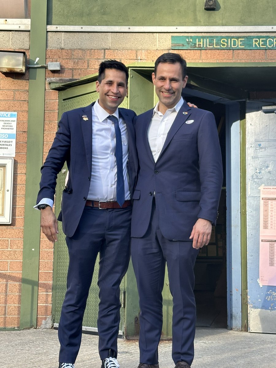 Tarik Khan, PhD, CRNP (@tarikforpa) on Twitter photo So cool to join my brother <a href="/JoeKhanEsq/">Joe Khan Esq.</a> at the polling station where we were both committeepeople to cast my vote for both of us!
Image: Me and my big brother Joe outside Hillside rec center So cool to join my brother <a href="/JoeKhanEsq/">Joe Khan Esq.</a> at the polling station where we were both committeepeople to cast my vote for both of us!
Image: Me and my big brother Joe outside Hillside rec center