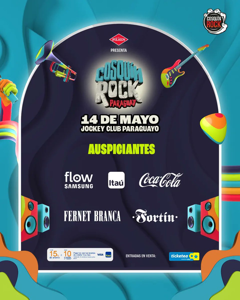 CosquinRock Paraguay tweet media