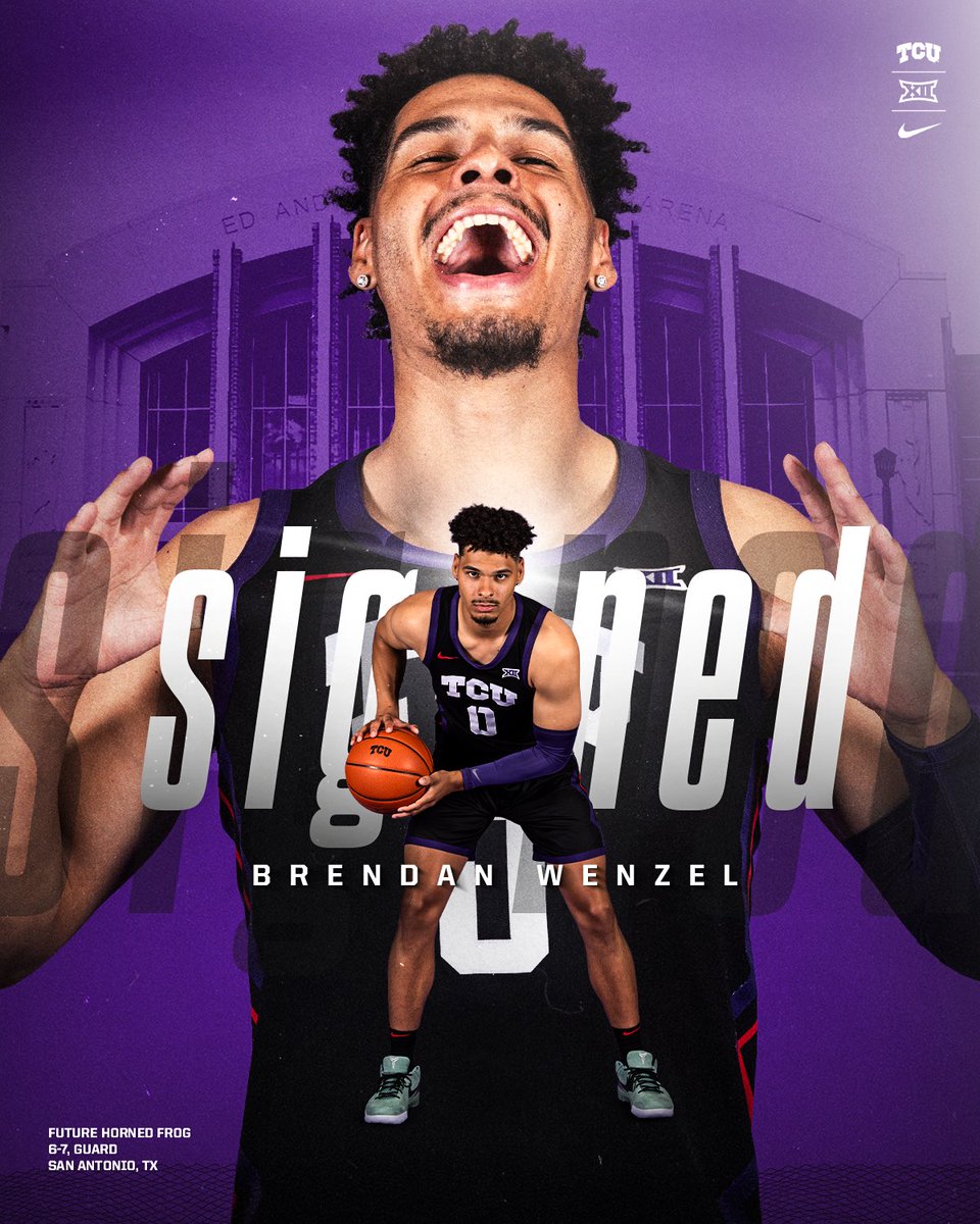Welcome to the #FrogFam, @WenzelBrendan! #GoFrogs