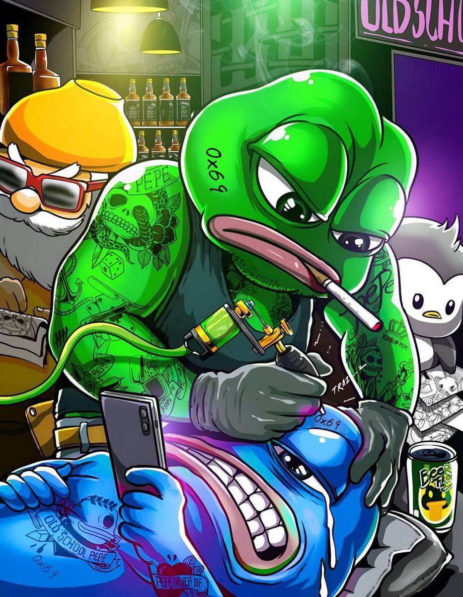 superconnecter's tweet photo. THINK ABOUT THIS VERY CAREFULLY BECAUSE I WILL ONLY SAY IT ONCE 

ORIGINAL PEPE 0x69-933

PEPE ON BASE  0x69-233

IF YOUR GOOD AT READING BLOCKCHAIN YOU WILL ALREADY KNOW 🥂

THE ODDS OF THIS HAPPENING ARE IN THE BILLIONS ♾️

PEPE IS VERY USED TO BILLIONS 🥂

🌐https://t.co/vOGA4KlaVy

📱https://t.co/o55FNWtGEh

💬 https://t.co/5DKIXrIPj1…

CA- 0x698DC45e4F10966f6D1D98e3bFd7071d8144C233