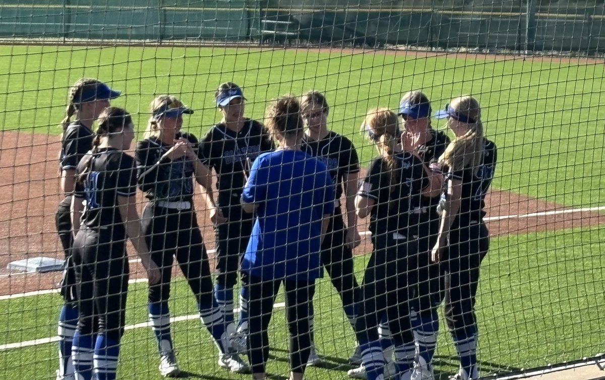 Another beautiful day for some @GardnerSoftball. At Lawrence Free State today. 
#BlazerNation
#BlazerFamily
#leGEndary