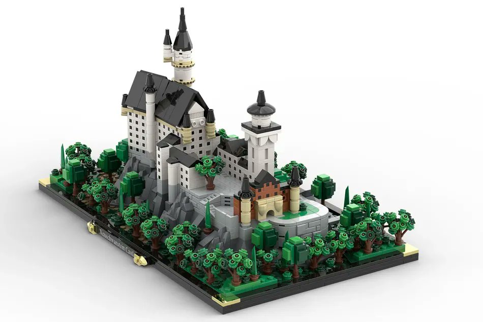 Not only do I want this, I need @lego make this the first of a series of micro castles NEUSCHWANSTEIN CASTLE By Tobnac ideas.lego.com/projects/d4ee8… #Lego #LegoIdeas #MOC #NEUSCHWANSTEIN #CASTLE