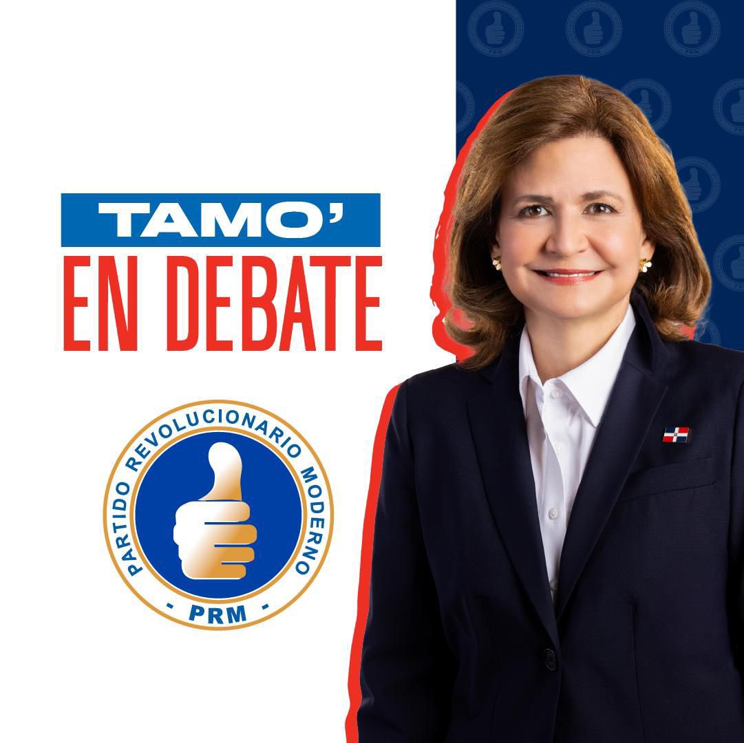 #TamoenRaquel#EncoropalDebate#Raquelgana# <a href="/luisabinader/">Luis Abinader</a> <a href="/JosePaliza/">Jose Paliza</a> <a href="/RaquelPenaVice/">Raquel Peña</a> <a href="/raquelarbaje/">Raquel Arbaje</a> <a href="/CarolinaMejiaG/">CarolinaMejiaG</a> <a href="/SocUnidaConLuis/">Sociedad Unida Con Luis</a>