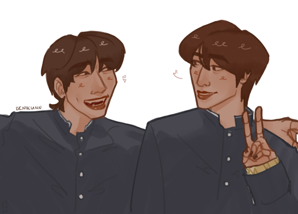 fun fact but im the biggest taegyu enjoyer in the whole world but u dont know abt that because the last time when i drew them was A YEAR AGO