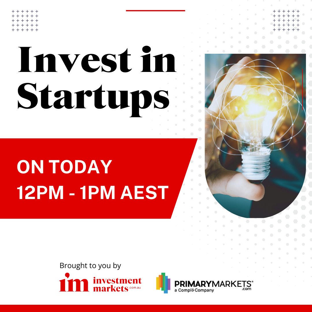 🎉 Today's the Day! 🎉

Join us for a unique event where InvestmentMarkets and PrimaryMarkets converge to unveil the next big thing in beauty, mining, renewable energy, and fintech!
It's not too late to your attendance: investmentmarkets.com.au/events/investm…