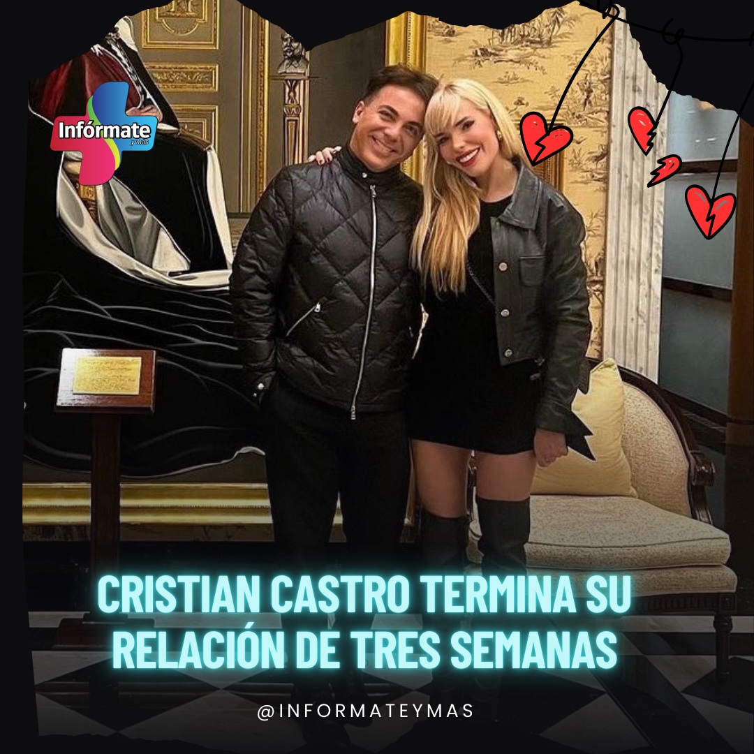 #Espectáculos ¡Ya párale! 😅

🏹💔 El cantante Cristian Castro protagoniza un nuevo escándalo relacionado con una mujer, Ingrid Wagner, con quien terminó su relación a tres semanas de iniciar su romance.

#CristianCastro #IngridWagner #Romance