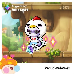 Meet WorldWideWex & his $COQ-Suit(er) w/Crown Staff #10576 190m users about to be exposed to #Avalanche. Excited to play! $AVAX @MaplestoryU