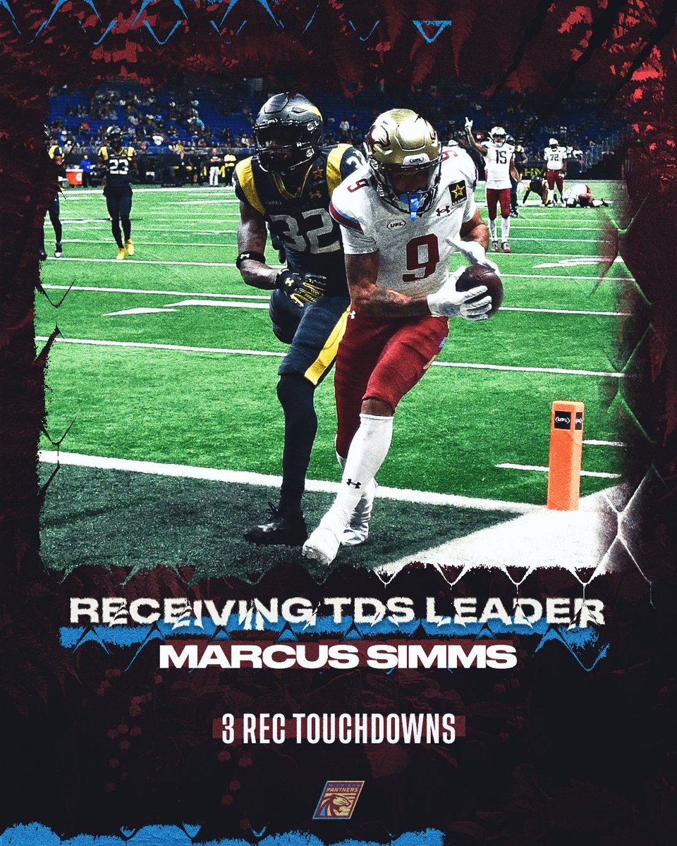 He's really that guy 💪 @chasinbandzz leads the league with the most receiving touchdowns 😤