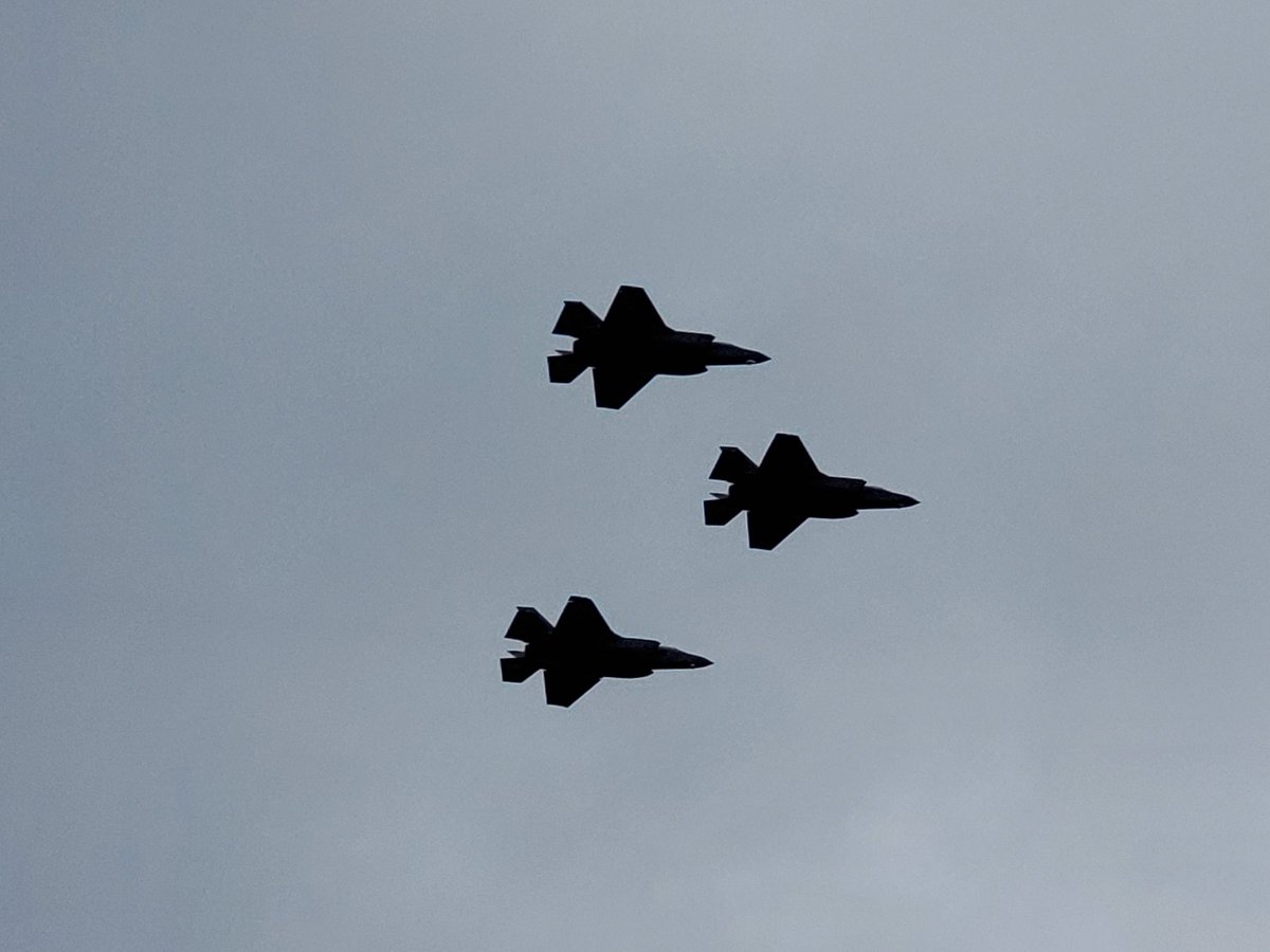 The flyover Sunday @TALLADEGA #GEICO500 2024