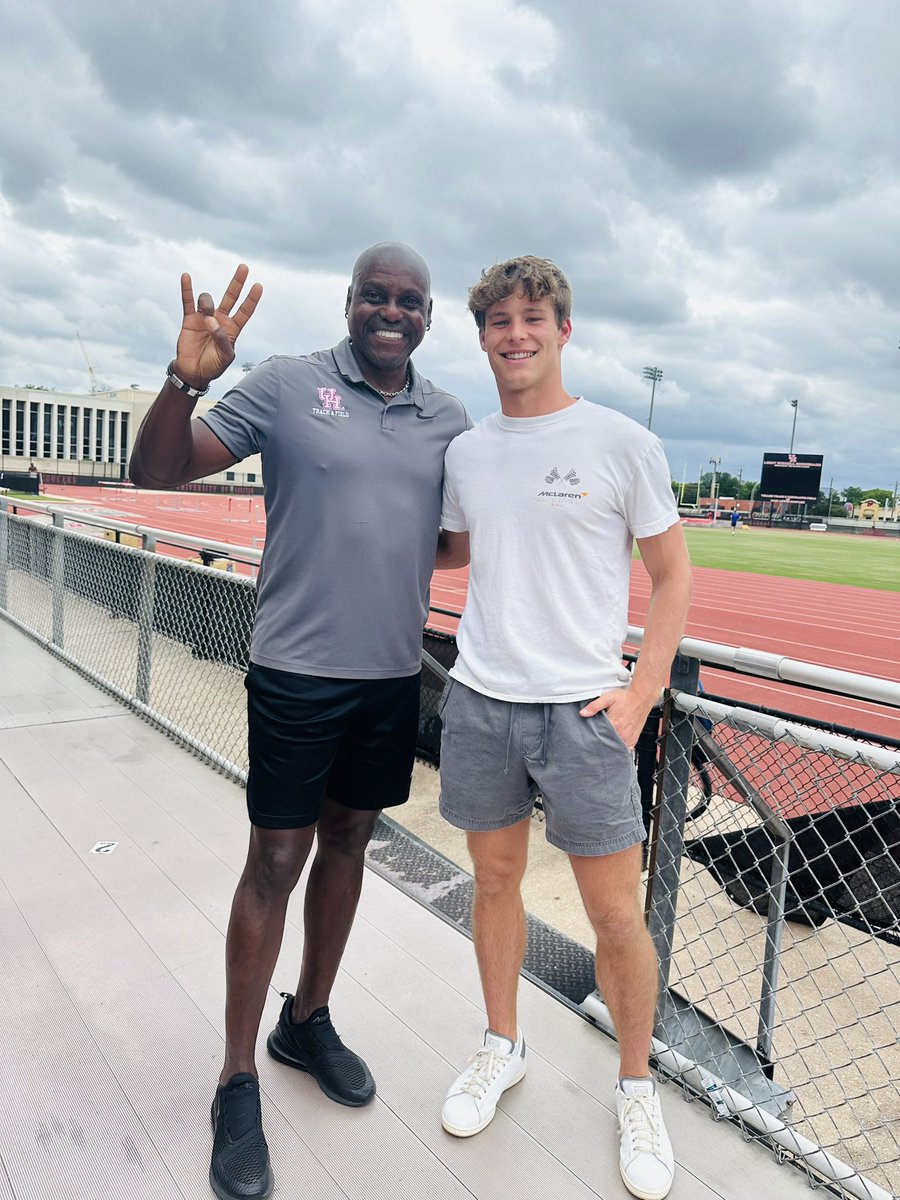 Tyler Honeyman (@tylerhoneyman4) on Twitter photo Thank you <a href="/UHCougarTF/">#HTownSpeedCity</a> and <a href="/Carl_Lewis/">Carl Lewis</a> for having me out for an official visit! #GoCougs #speedcity Thank you <a href="/UHCougarTF/">#HTownSpeedCity</a> and <a href="/Carl_Lewis/">Carl Lewis</a> for having me out for an official visit! #GoCougs #speedcity