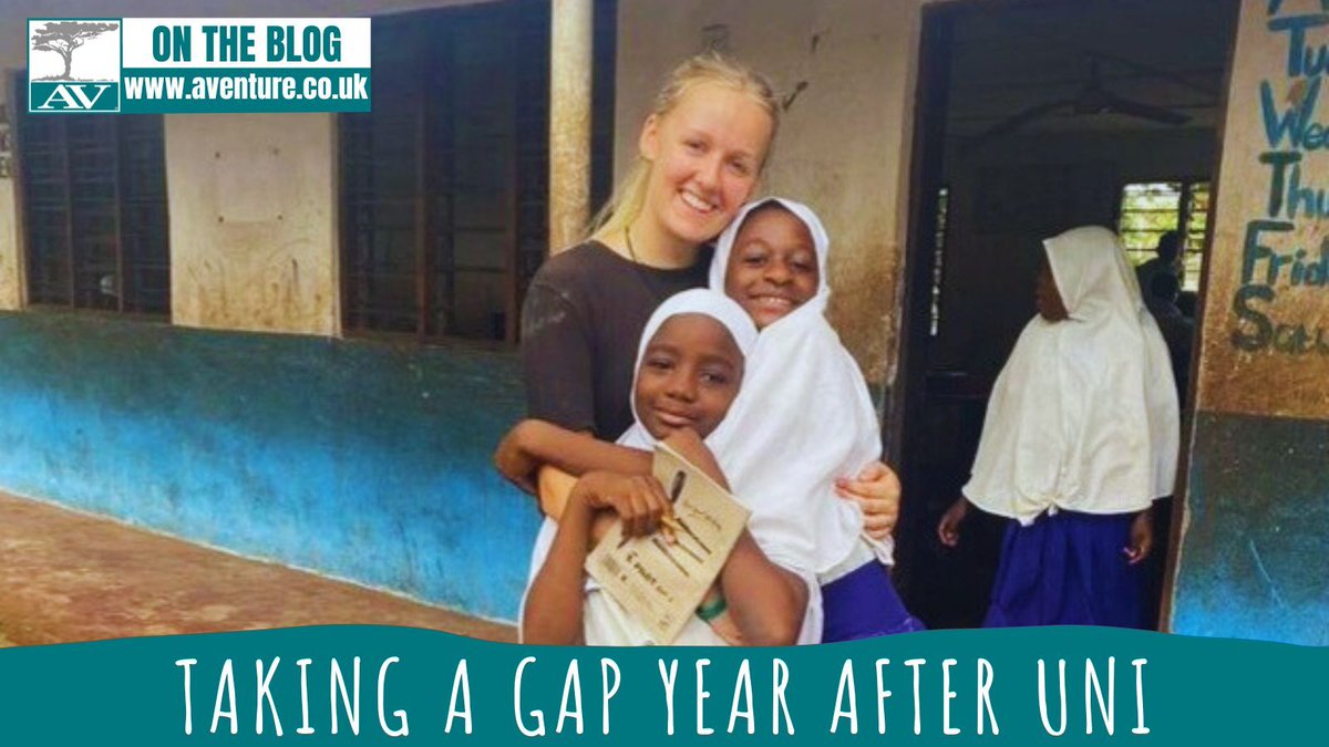 Many of you will be crossing off the days until graduation so what's your next step?
Our programs are a great stepping stone into the world of work and give volunteers the chance to develop transferable skills for the work place. 
Head over to our blog aventure.co.uk/taking-a-gap-y…