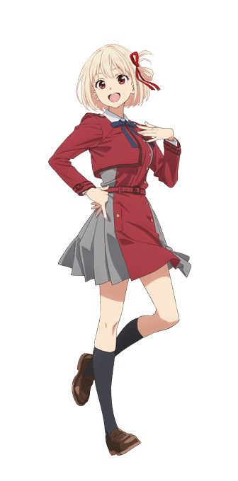 「lycoris uniform red belt」 illustration images(Latest)