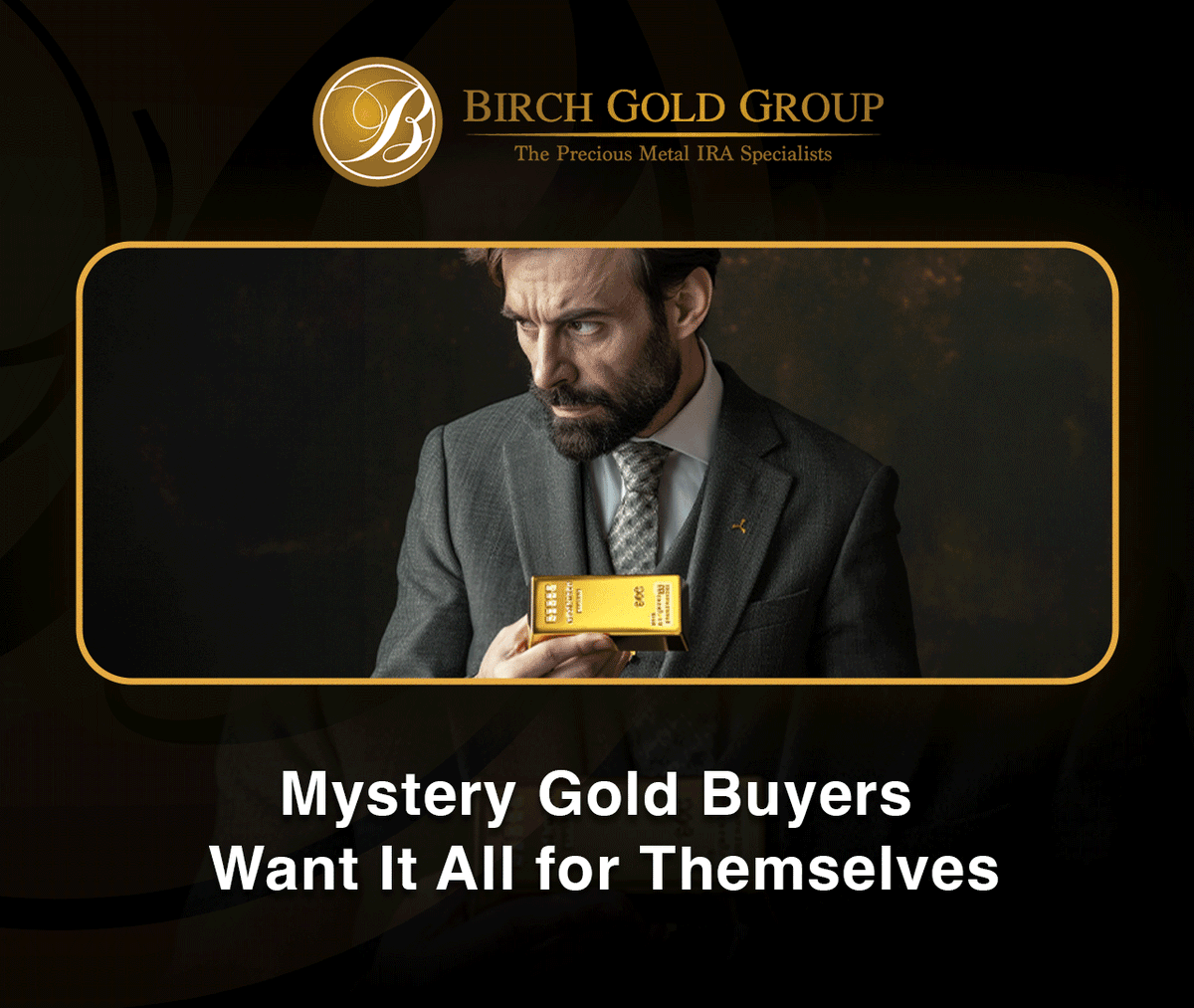 The mainstream media is abuzz with talk of a 'mystery buyer' in the gold market. Who is behind this surge in gold prices?
Discover the theories: ow.ly/Zo7N50RmI9S
#FinancialAnalysis #WealthManagement #GoldMarket #GoldSurge