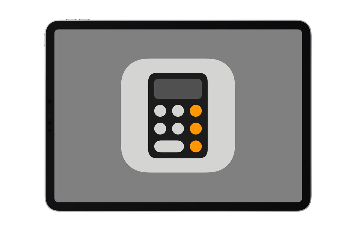 Apple is reportedly planning to release a calculator app for iPad with iPadOS 18 later this year Source: @MacRumors