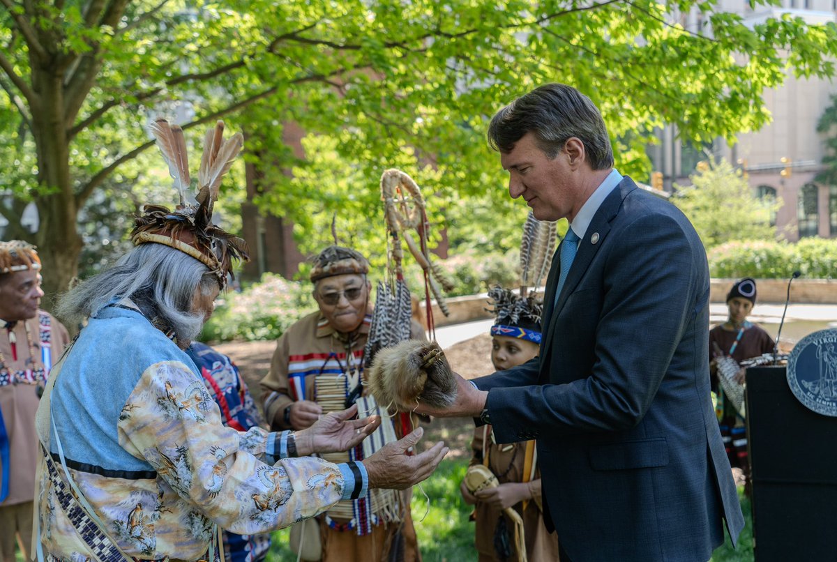 Today, we commemorated the 311th anniversary of the Spotswood Treaty. This historic event marks a significant milestone in our shared history and serves as a reminder of the enduring relationship between our communities.