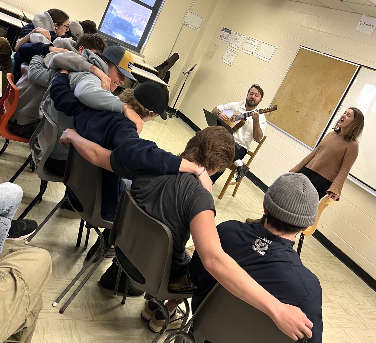 Cathy Dinn (@dinncathy) on Twitter photo Janelle Lucyk, singer and violinist and tenor and lutenist Kerry Bursey visited today from Montreal.  We sang to them Heave Away and we joined them on Scarborough Fair! ❤️Welcome to <a href="/PasadenaAcademy/">Pasadena Academy</a> <a href="/PasadenaNL/">Town of Pasadena</a> <a href="/NLSchoolsCA/">NLSchools</a> Janelle Lucyk, singer and violinist and tenor and lutenist Kerry Bursey visited today from Montreal.  We sang to them Heave Away and we joined them on Scarborough Fair! ❤️Welcome to <a href="/PasadenaAcademy/">Pasadena Academy</a> <a href="/PasadenaNL/">Town of Pasadena</a> <a href="/NLSchoolsCA/">NLSchools</a>