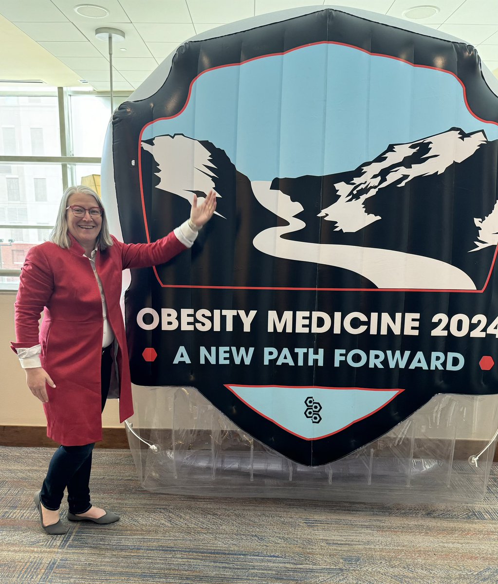 Hey everyone! Not too late to join us at the OMA annual conference in Denver! #NewPathForward #OMA2024 First one to use the selfie wall! So many amazing talks and networking over the next 5 days! Don’t miss it! @OMAsocial @ObesityAction