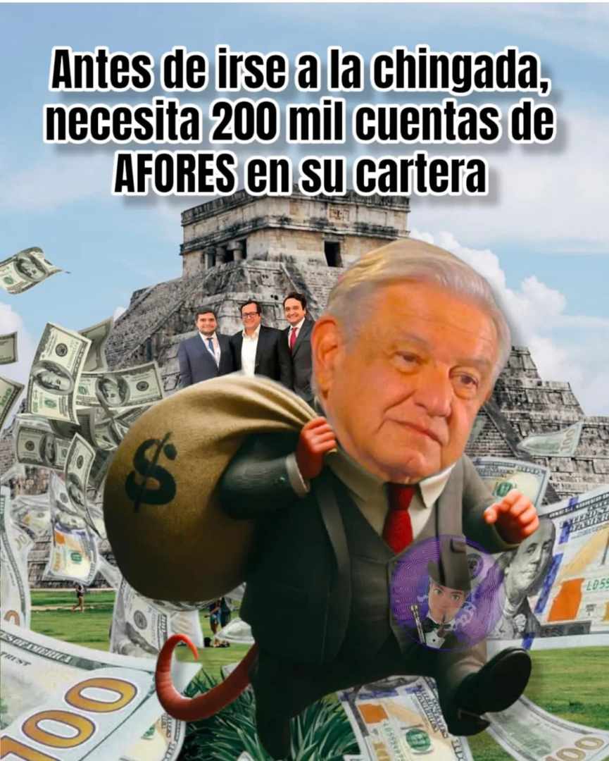 elpapacito67's tweet photo. Hagamos conciencia MORENA nunca debió Gobernar, el país lo destruyó, lo endeudó más que otros gobiernos y creo más pobres, nunca se preocupó por la gente, puras mentiras dijo los 6 años. #NarcoGobiernoAMLO #NarcoClaudiasheimbaum #SoyComunicólogo #GobiernoRataDeAFORES https://t.co/iEdOh9qZvz