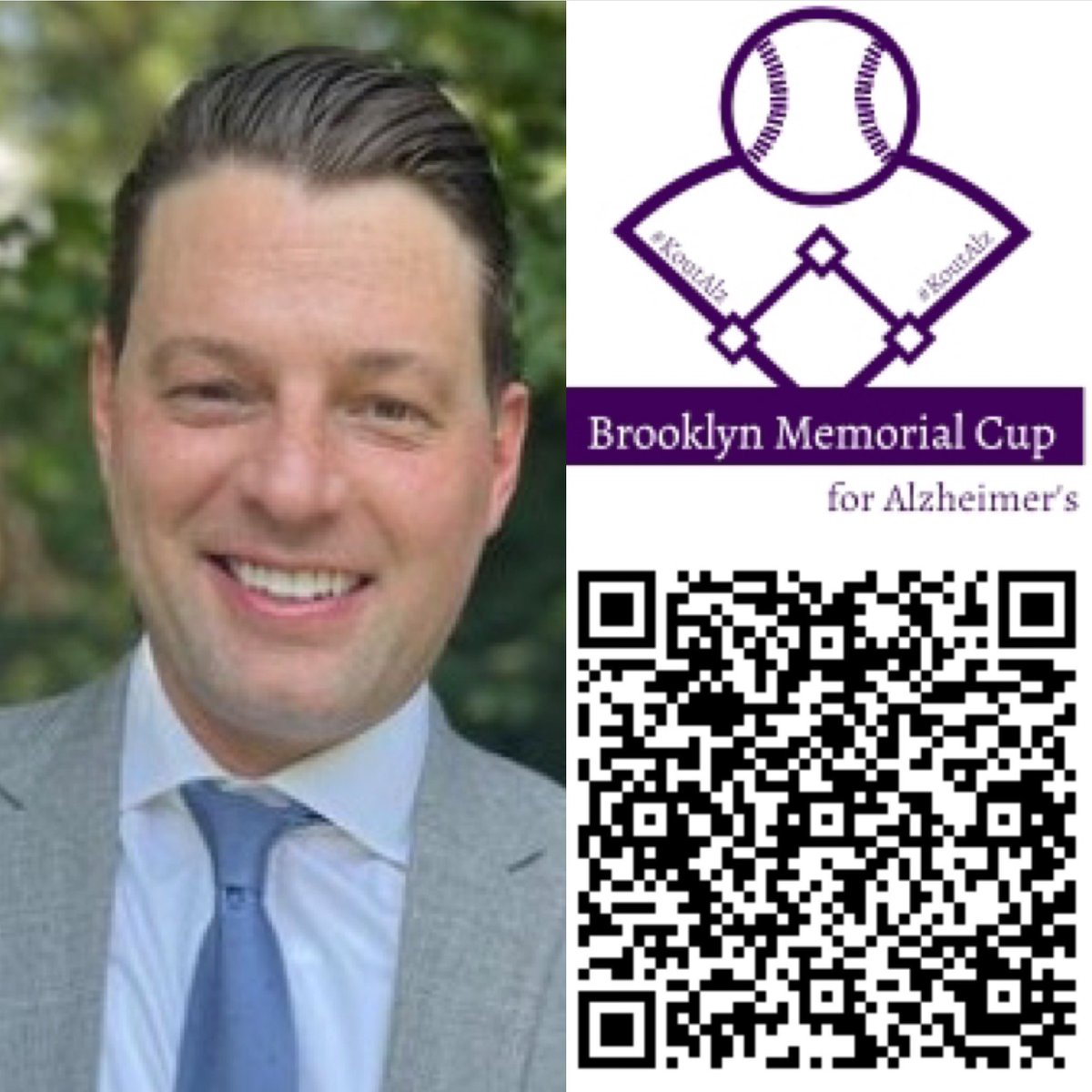 The @BKMemorialCup League Office is OVERFLOWING with signings! Brendan Gorey — a rookie in 2024 & the husband of 2024 David Gross Advocacy Award recipient, @Shannon_Hogan — has signed on with The #BKAmericans! Please help us reach our $12K goal: act.alz.org/goto/BrooklynM……