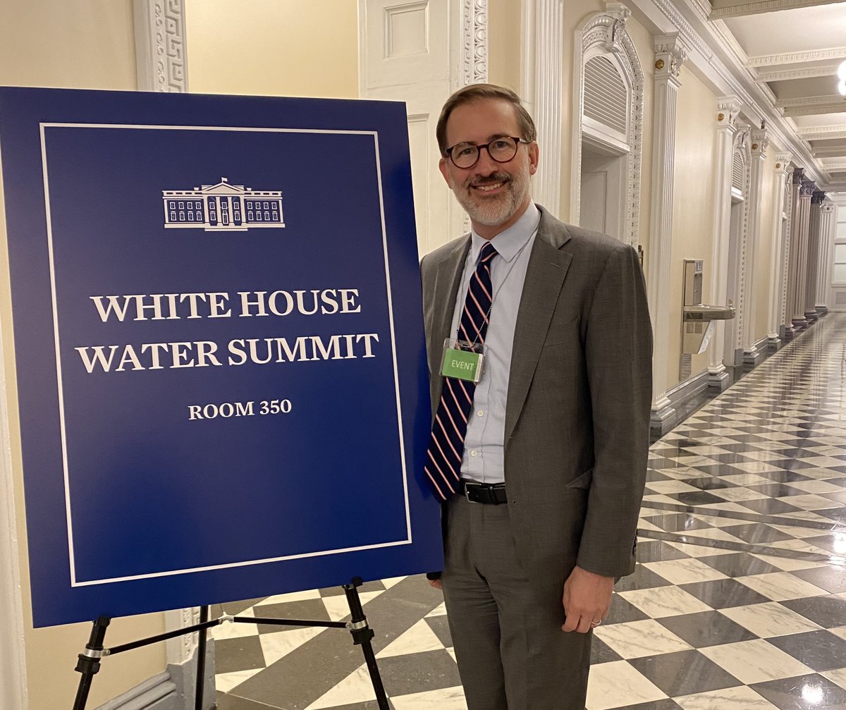 NPCA's tweet photo. NPCA's Chad Lord joined the Biden admin in celebrating efforts to conserve and restore U.S. waterways. “Clean water is the lifeblood of our parks. We look forward to working together to improve clean water for drinking, swimming and fishing for all.” https://t.co/53BOECeT8H https://t.co/c250SnQvxc