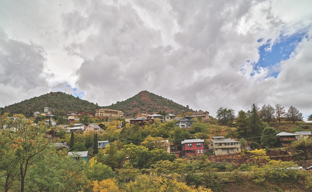 Founded 125 years ago, the once infamous mining town of Jerome clings tenaciously to Cleopatra Hill a mile-high above Arizona’s Verde Valley. Jerome, Arizona: l8r.it/Q1t9