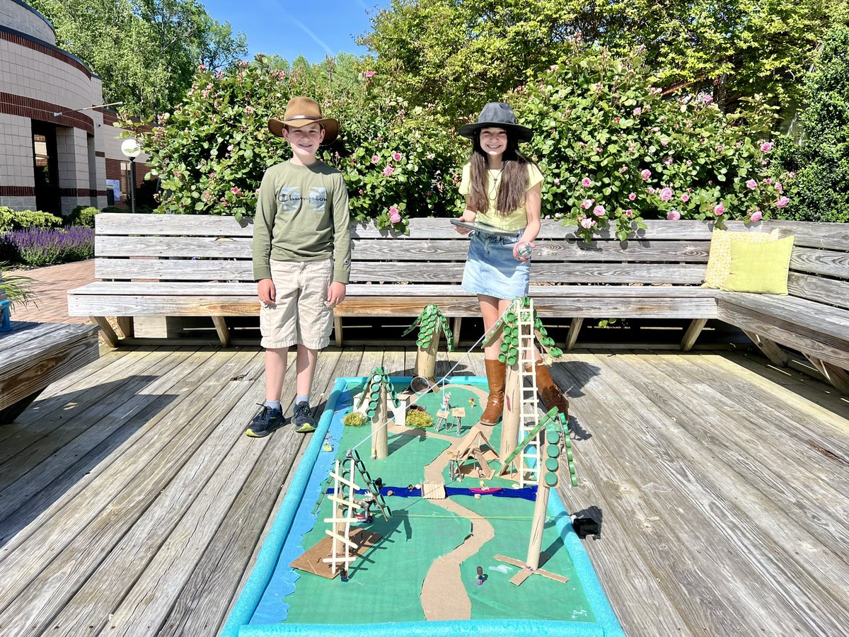 Putting Putt through the Parks was a hit! Students researched #NationalParks in 8 US regions, designed infographics, connected geology/geography to our science SOLs, recorded podcasts about local myths AND built putt putt courses. Instead of golf balls, we used @Sphero! #STEAM