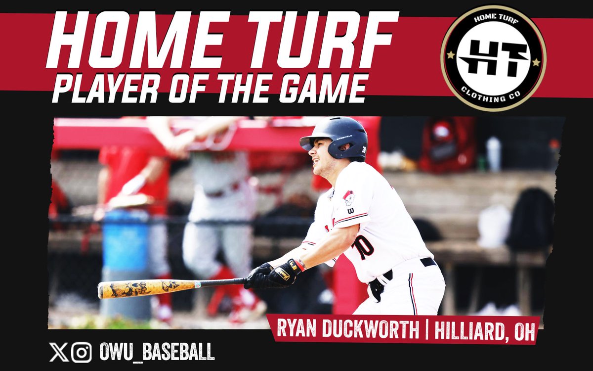 OWU_Baseball's tweet image. G2 FINAL: OWU 14 Capital 7 #RollShops

Bishops bring home the first Kaufman Kup! 

Home Turf Player of the Game - Ryan Duckworth (3-4, 2B, 3B, 4 RBI)