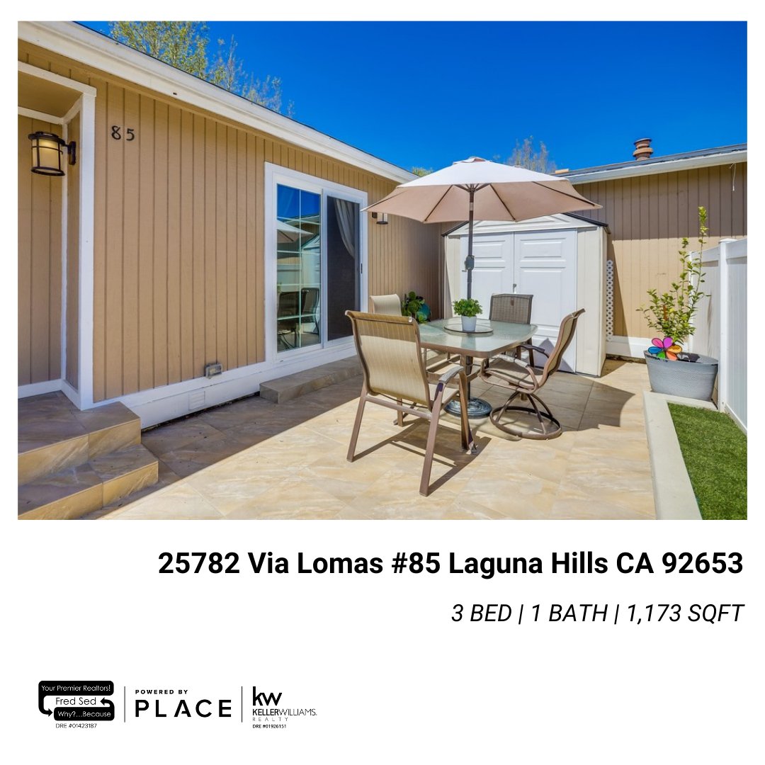 Exciting news! 🏡 Just listed in Laguna Hills by Fio - a cozy 3 bed, 1 bath residential property waiting for its new owners! Don't miss out on this opportunity to make it yours. Contact Fio today! . . . #LagunaHillsRealEstate #NewListing #DreamHome