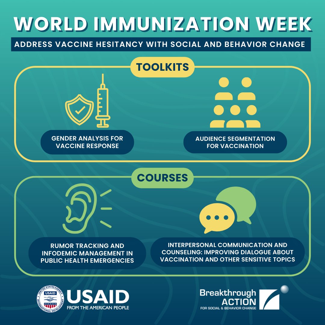 🛡️💉 Vaccines save lives, but hesitation hinders progress. This #WorldImmunizationWeek, discover how social and behavior change tools can help public health professionals address and reduce #VaccineHesitancy in the 🇵🇭 and beyond. Explore here: bit.ly/vaccine-hesita…