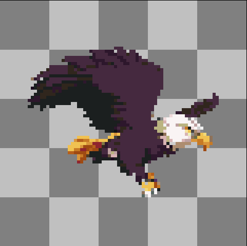 An eagle. #PixelArt