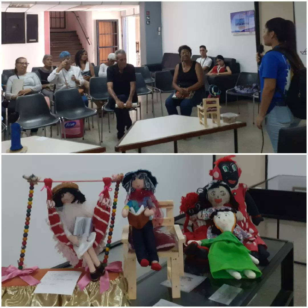 MariaRo09269089's tweet photo. Celebrando el día del Libro y del Idioma español. Red de Historia, 
Memoria  y Patrimonio, 
Muñequeras de la parroquia  Las Delicias- Girardot  y Biblioteca Agustín Codazzi-Maracay. #DiaInternacionalDelLibro #Maracay #dia https://t.co/ig3Fyzxm0p