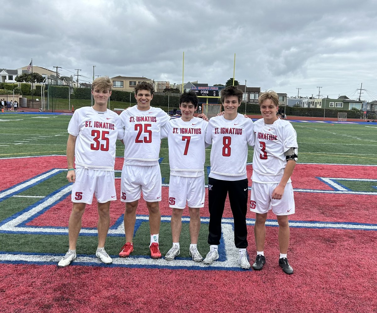 Men’s Varsity Lacrosse vs Marin Academy SENIOR DAY! A special thank you to our seniors for all their hard work and dedication to SI Lacrosse over these last 4 years! We are SI! Go Cats! @cifccs @WCALSports @StIgnatiuslax @SIGirlsLAX @mawildcats