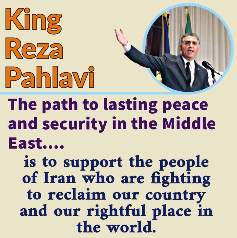 @Morning_Joe @PahlaviReza Javid Shah 
#KingRezaPahlavi‌ 
#MEPeaceWithPahlavi
