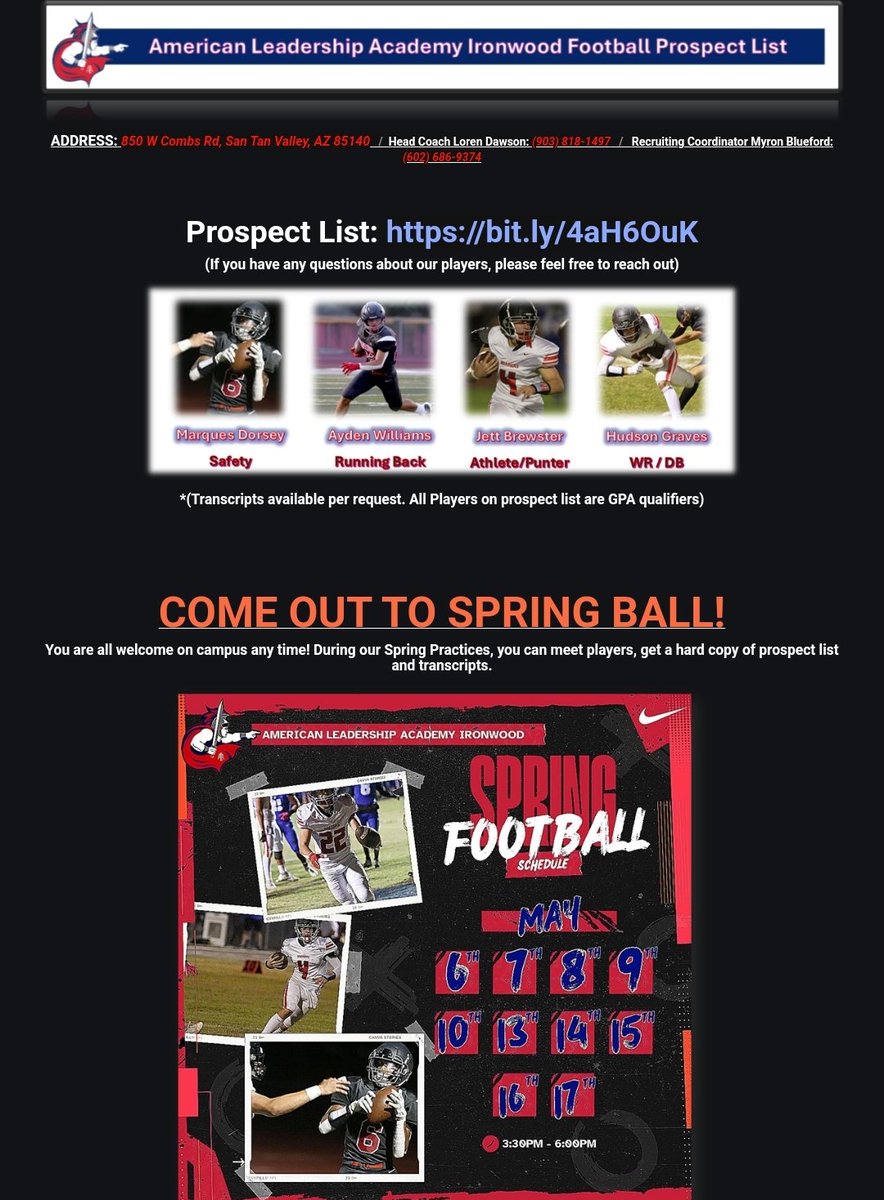 ✅️ Contact List Updated ✅️ 1000's of Emails sent out ✅️ 100's of Text & DM's ✅️ Digital Prospect List ✅️ Printed Prospect List ALA-Ironwoods Recruiting is full go! Next Up: OFFERS!