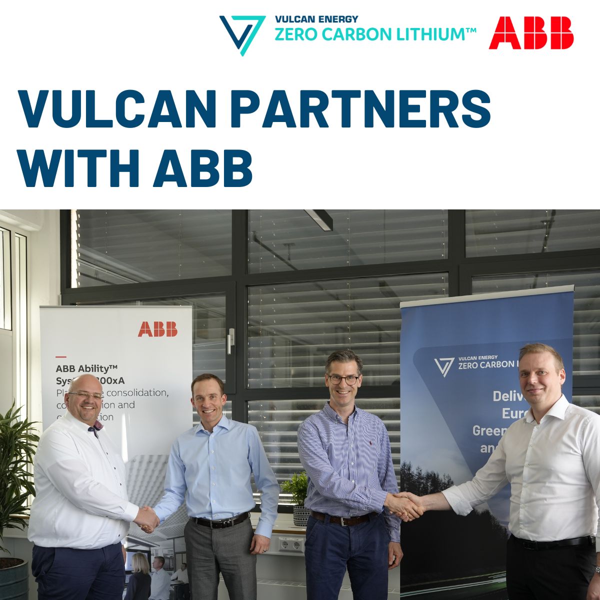 $VUL.AX Vulcan and ABB partner for Phase One of Vulcan's integrated renewable energy and ZERO CARBON LITHIUM™ Project.

Media release: bit.ly/3UsYMzI

#RenewableEnergy #ZeroCarbonLithium #Sustainability #Innovation #ZEROCARBON #LITHIUM™ #Project #Energytransition