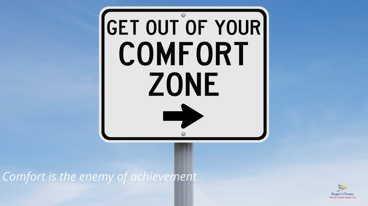 Comfort is the enemy of achievement. #fitfam #fitover40 #fitover50