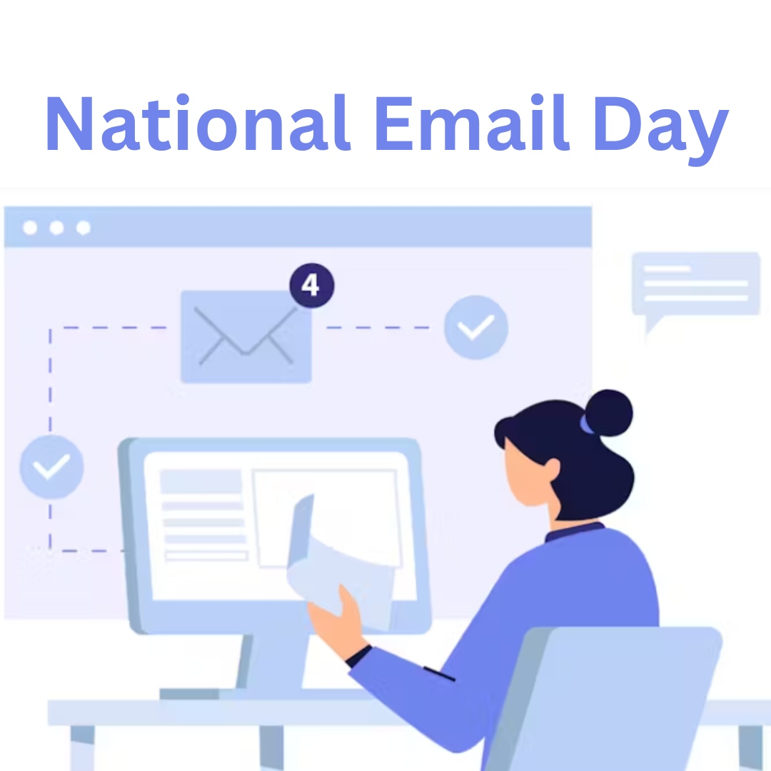Did you know today is National Email Day? 

The very first email was sent in 1972! 

Do you remember the first email you ever sent?

#NationalEmailDay